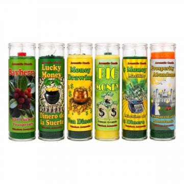 Mama Mojo - Prepared Aromatic 7 Day Candle - Starter Pack - Money & Prosperity